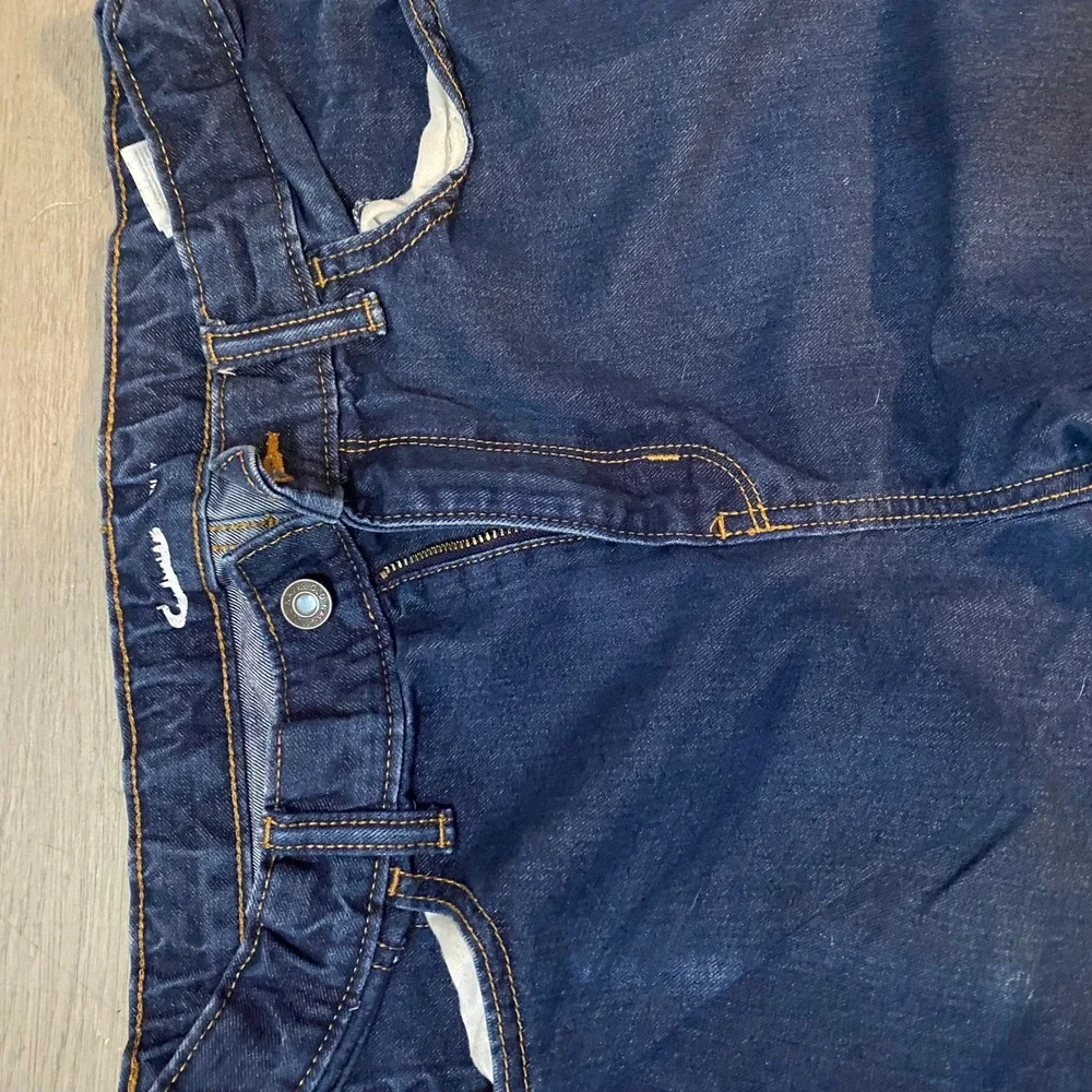 Old Navy Bootcut Jeans Boys Size 18 Dark Wash Denim Classic Fit Stretch